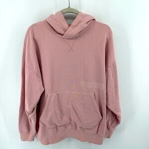 Gymshark Reset unisex logo hooded kangaroo pullover sweatshirt sz M